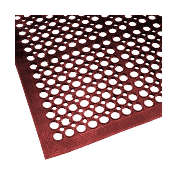 Allpoints Mat, Flr , Tk-Tough Jr 3'X 5'Red 2801219 - main
